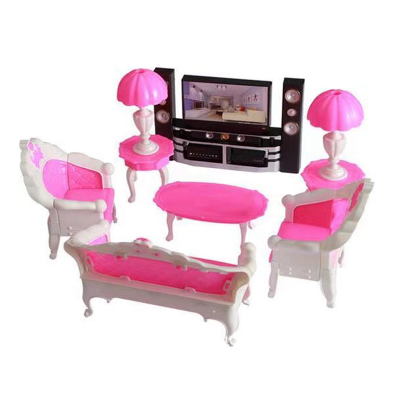 Desk Setup Kids - Canapé de simulation pour poupées, jouets