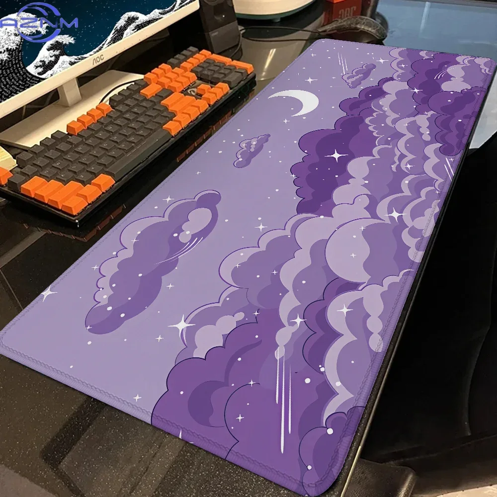 Desk Setup For Gaming - Tapis de Souris Gaming Skyscape Grande