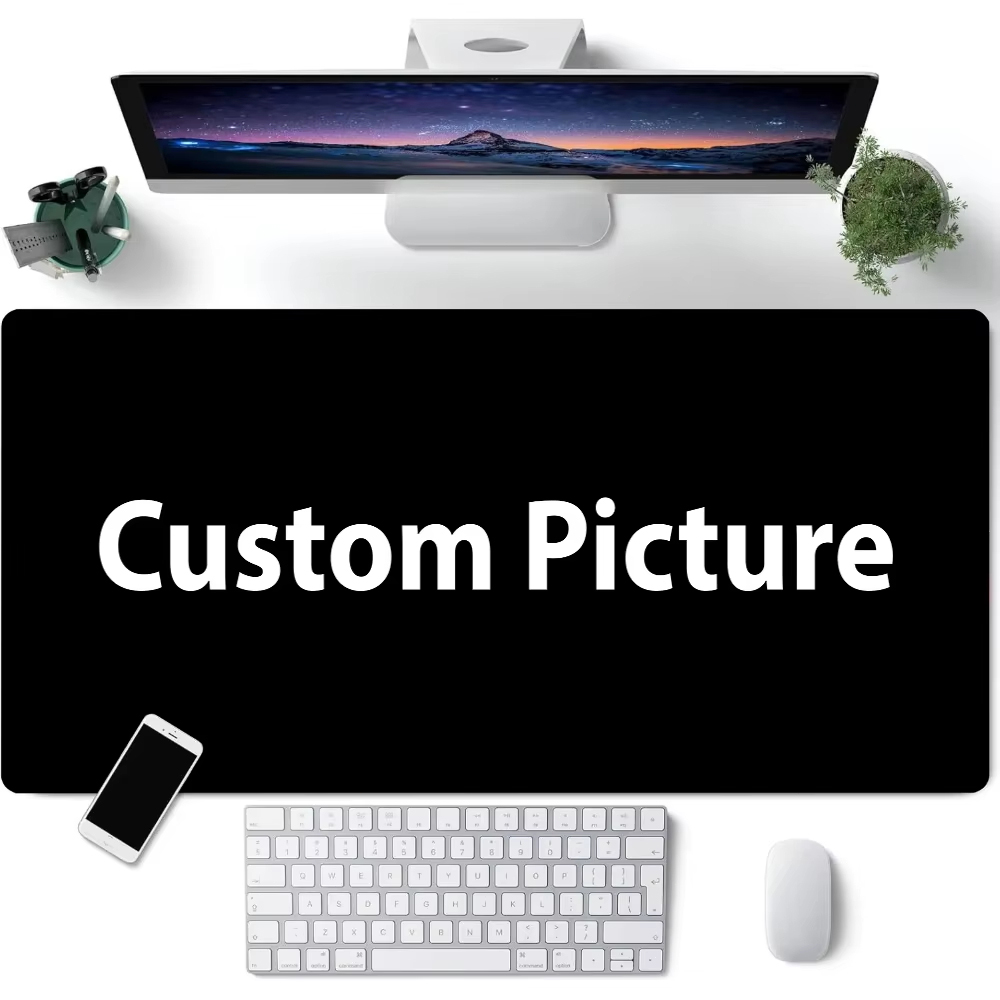 Desk Setup For Gaming - Tapis de souris personnalisé avec photo,