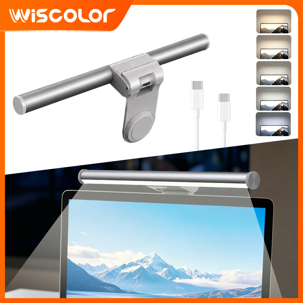 Desk Setup For Gaming - Barre lumineuse LED RGBIC pour moniteur,