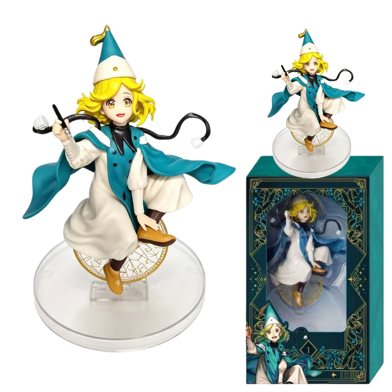 Desk Setup With Tv - Figurine d'anime Witch Hat Atelier Coco