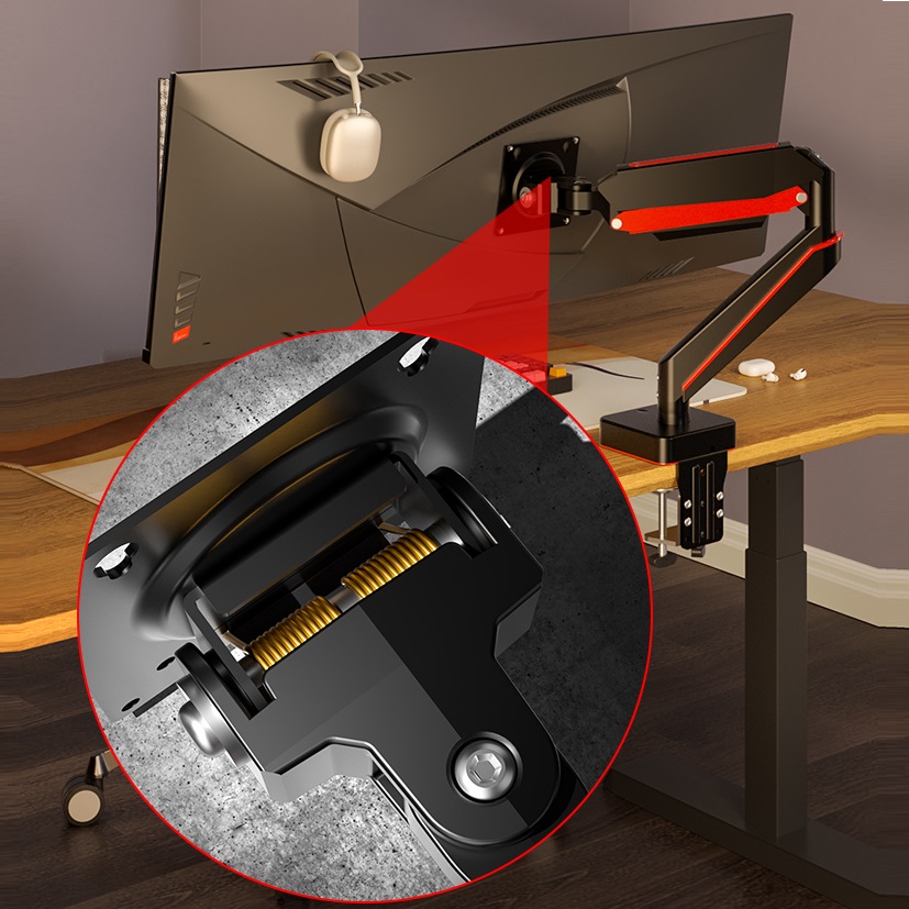 HILLPORT Support de bras de mo - Desk Setup Monitor Arm avis et prix