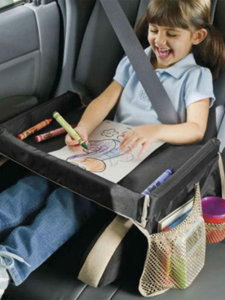 Plateau de siège auto pliable  - Desk Setup Kids avis et prix