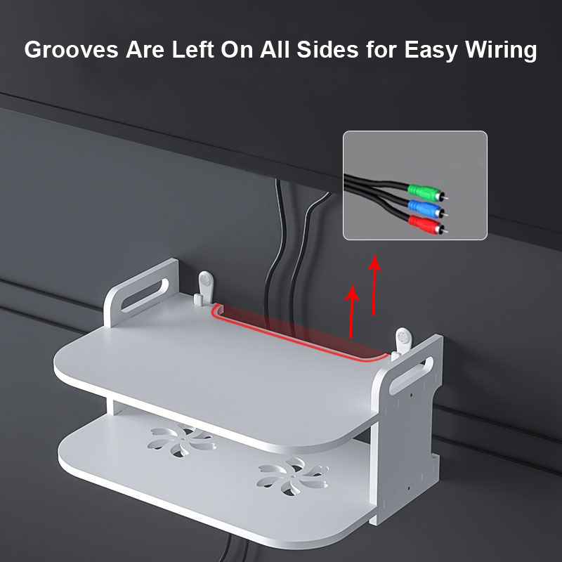 Étagère murale pour routeur et - Desk Setup With Tv avis et prix
