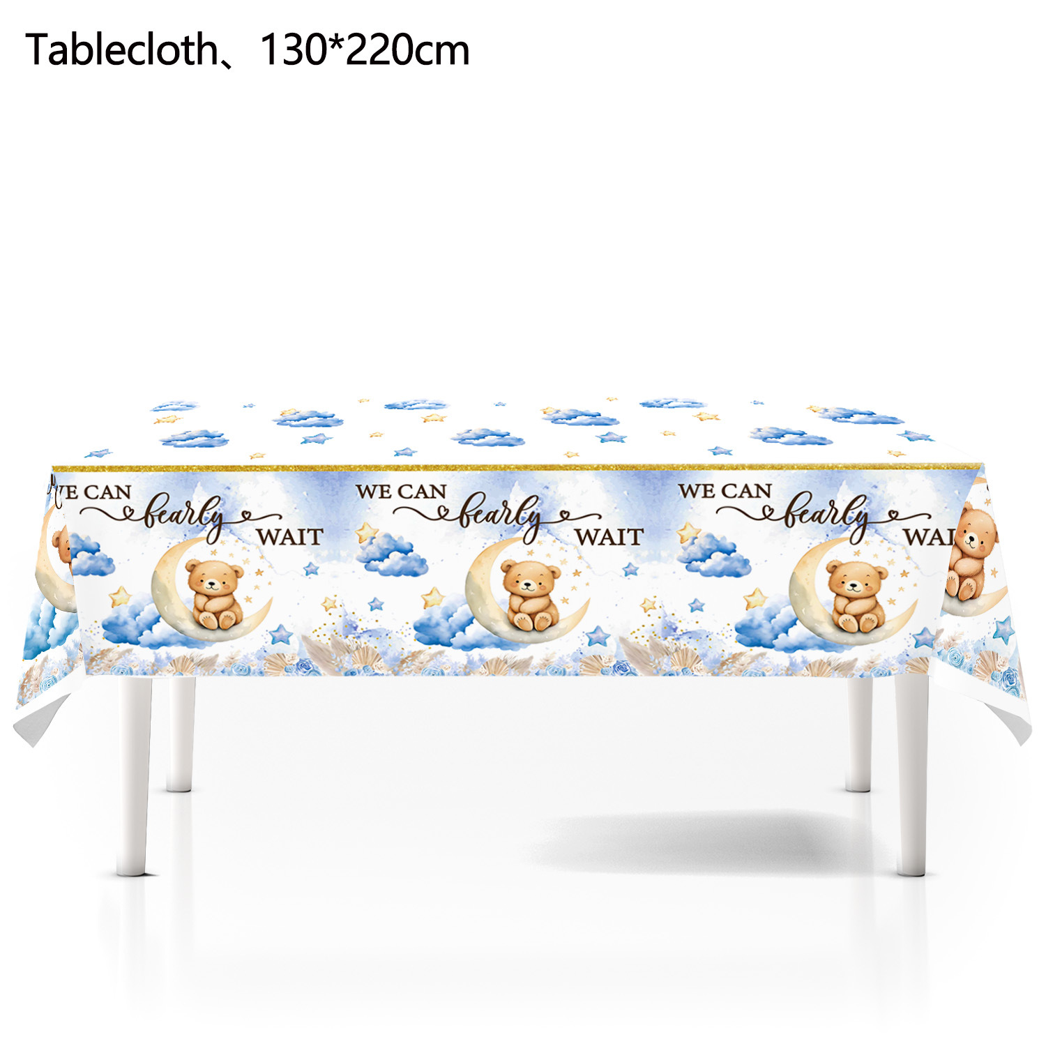 Nappe jetable à thème ours et  - Desk Setup Kids avis et prix