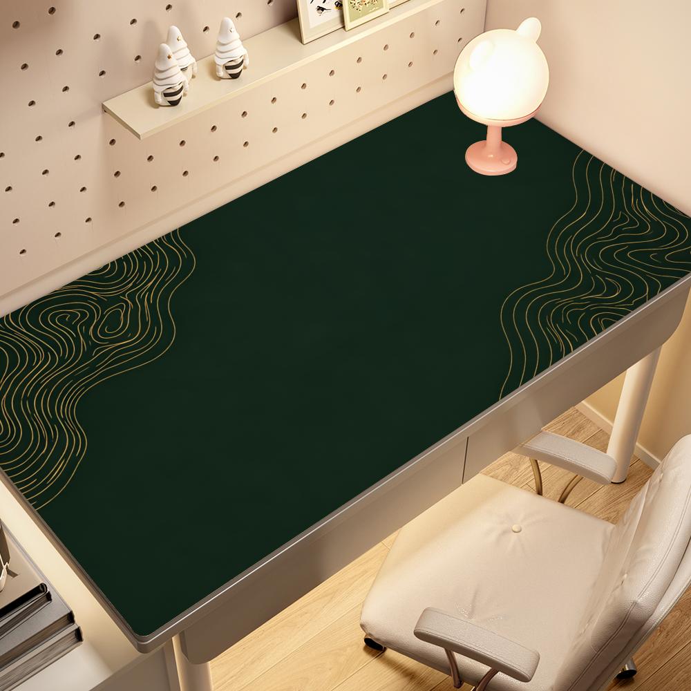 Tapis de bureau de luxe vert f - Desk Setup Minimal avis et prix