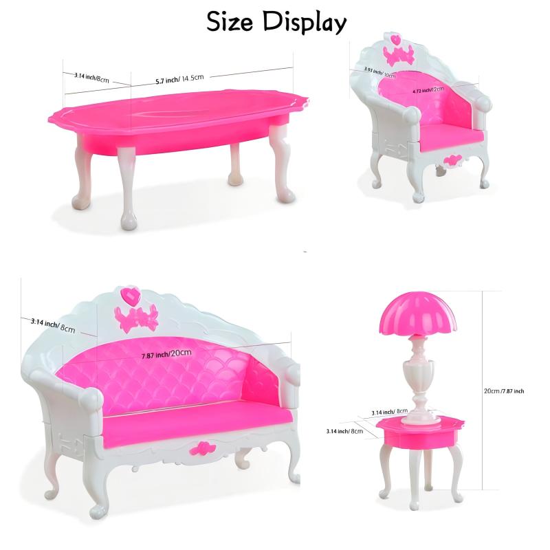 Canapé de simulation pour poup - Desk Setup Kids avis et prix