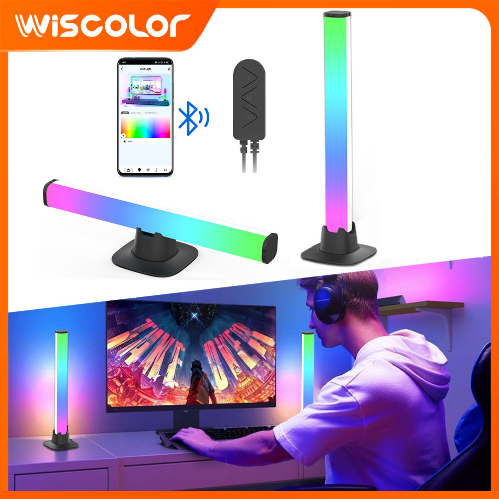 Barre de lumières LED RGB, con - Desk Setup With Tv avis et prix