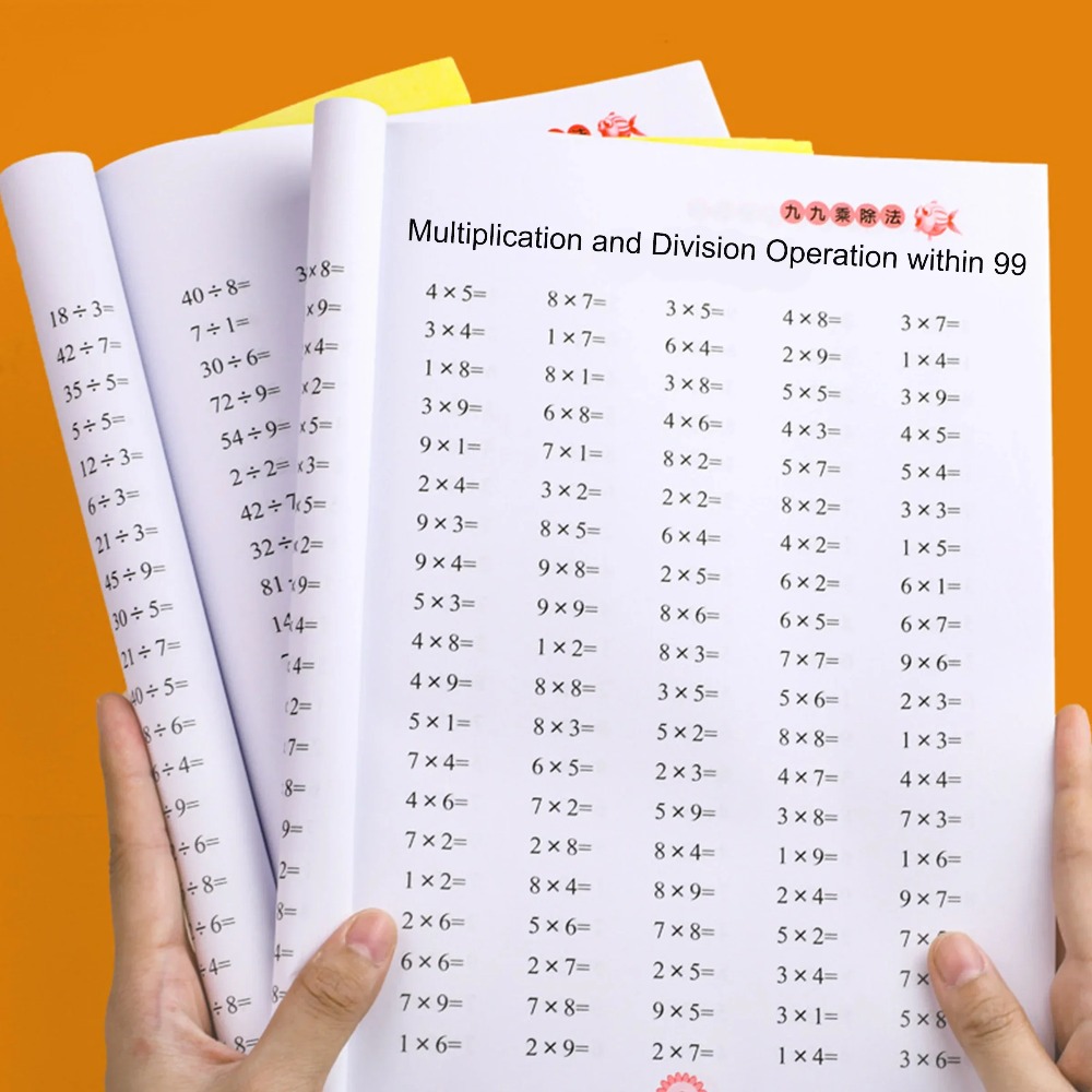 Cahier d'exercices de mathémat - Desk Setup Kids avis et prix