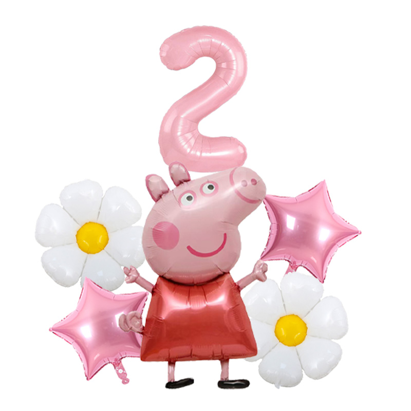 Ballon en Mylar Peppa Pig Rebe - Desk Setup Kids avis et prix