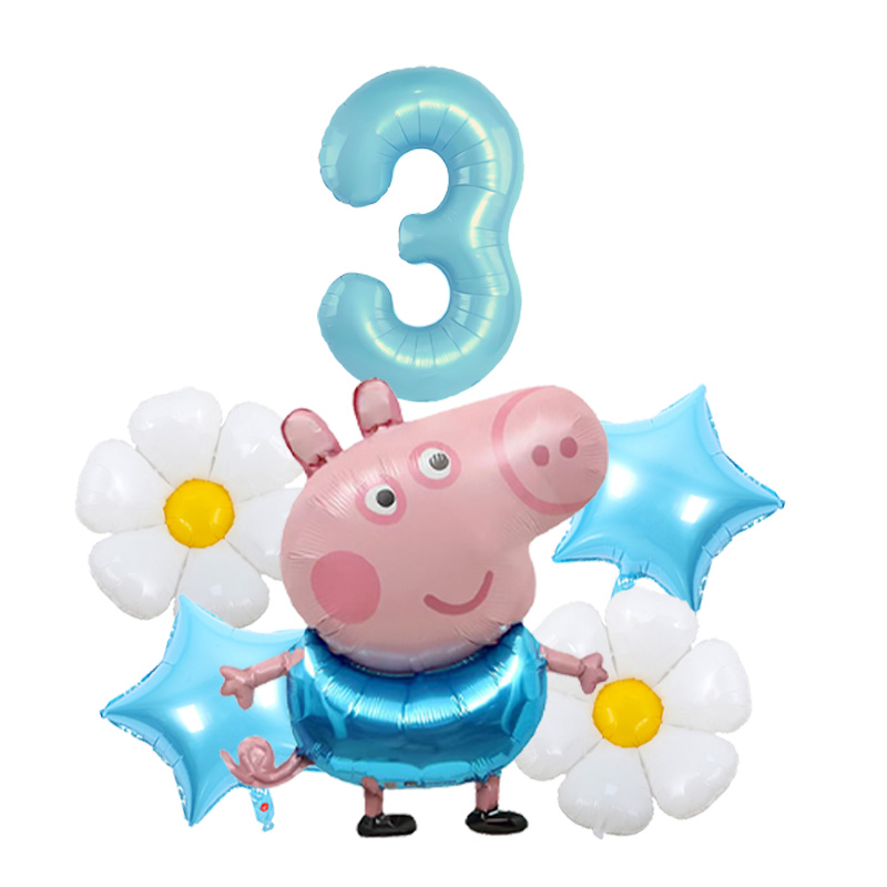 Ballon en Mylar Peppa Pig Rebe - Desk Setup Kids avis et prix