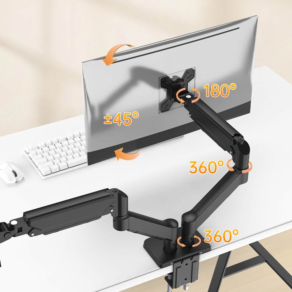 Nouveau support de moniteur ré - Desk Setup Monitor Arm avis et prix