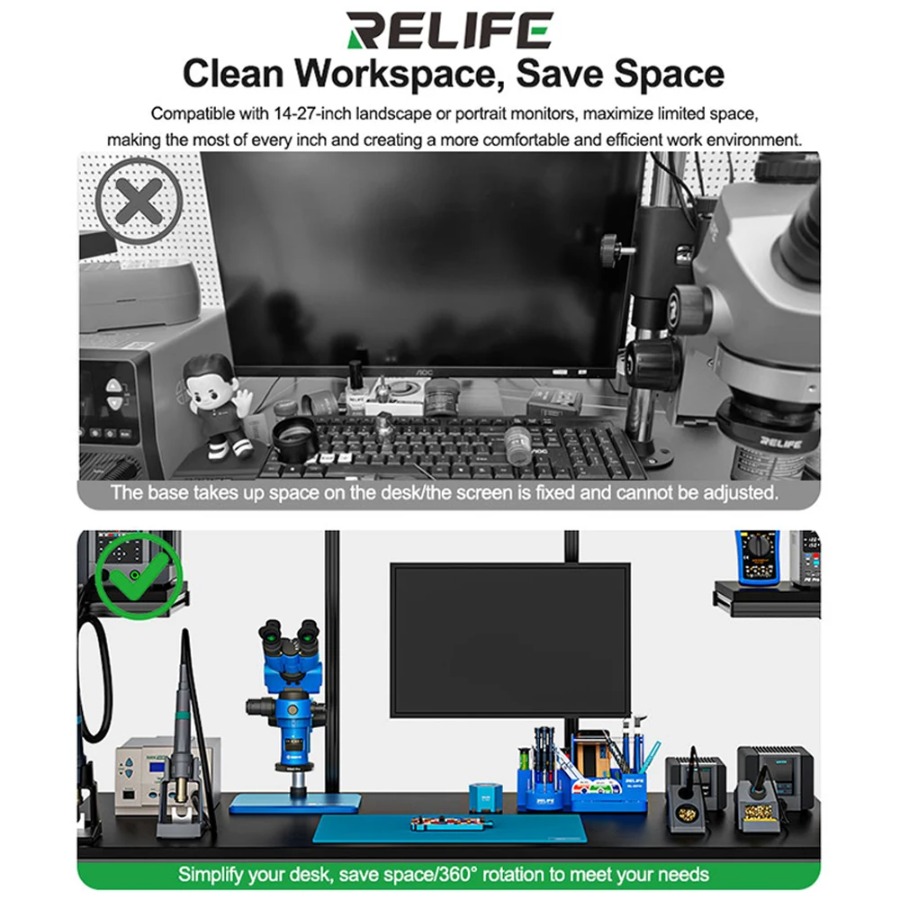RELIFE MS3 Support pour monite - Desk Setup Monitor Arm avis et prix