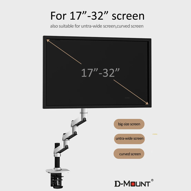 Support de moniteur de bureau  - Desk Setup Monitor Arm avis et prix