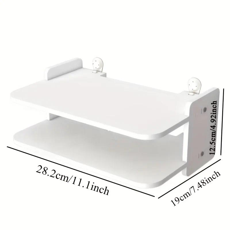 Étagère murale pour routeur et - Desk Setup With Tv avis et prix