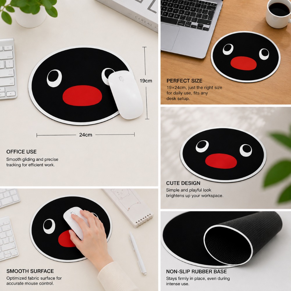 Tapis de souris avec expressio - Desk Setup Cute avis et prix