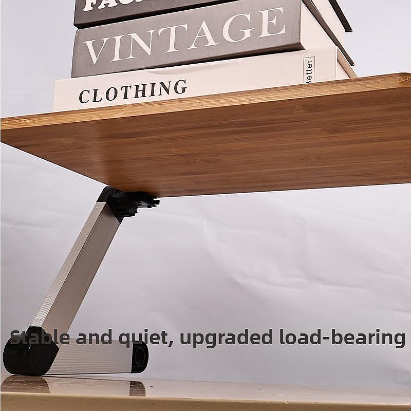 Table de lit réglable en bambo - Desk Setup With Ipad avis et prix