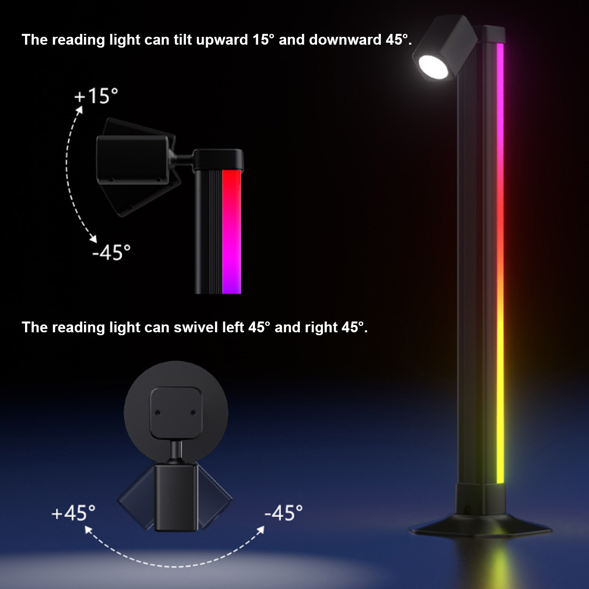 Barre lumineuse intelligente L - Desk Setup With Tv avis et prix