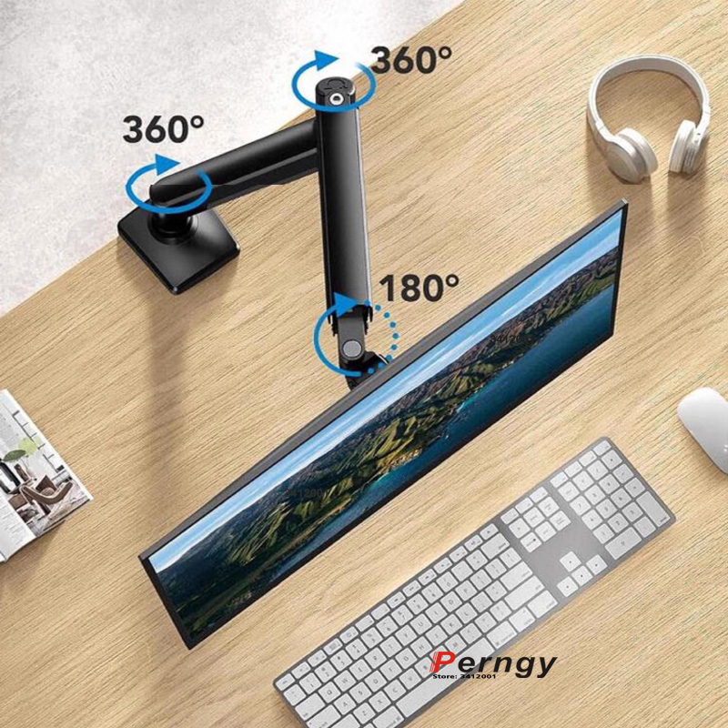 D-MOUNT D80 métal aluminium 2- - Desk Setup Monitor Arm avis et prix